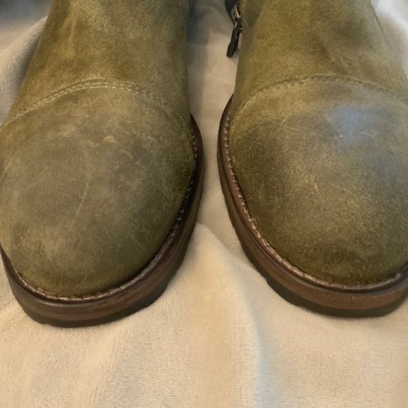 Vero Cuoio Green and Brown Over the Knee Boots - Picture 5 of 10